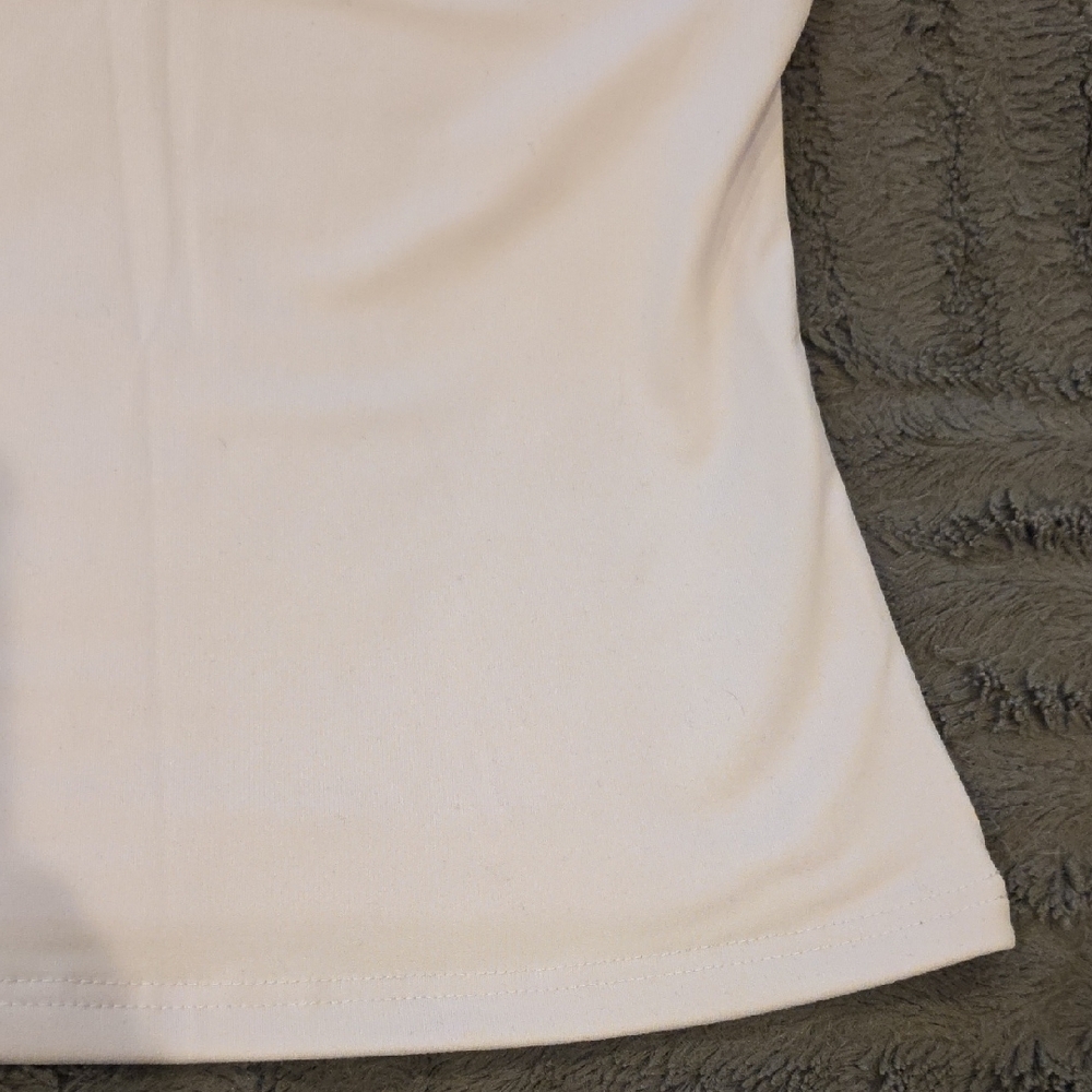 Women's Classic White Tank Top - Picture 4 of 9